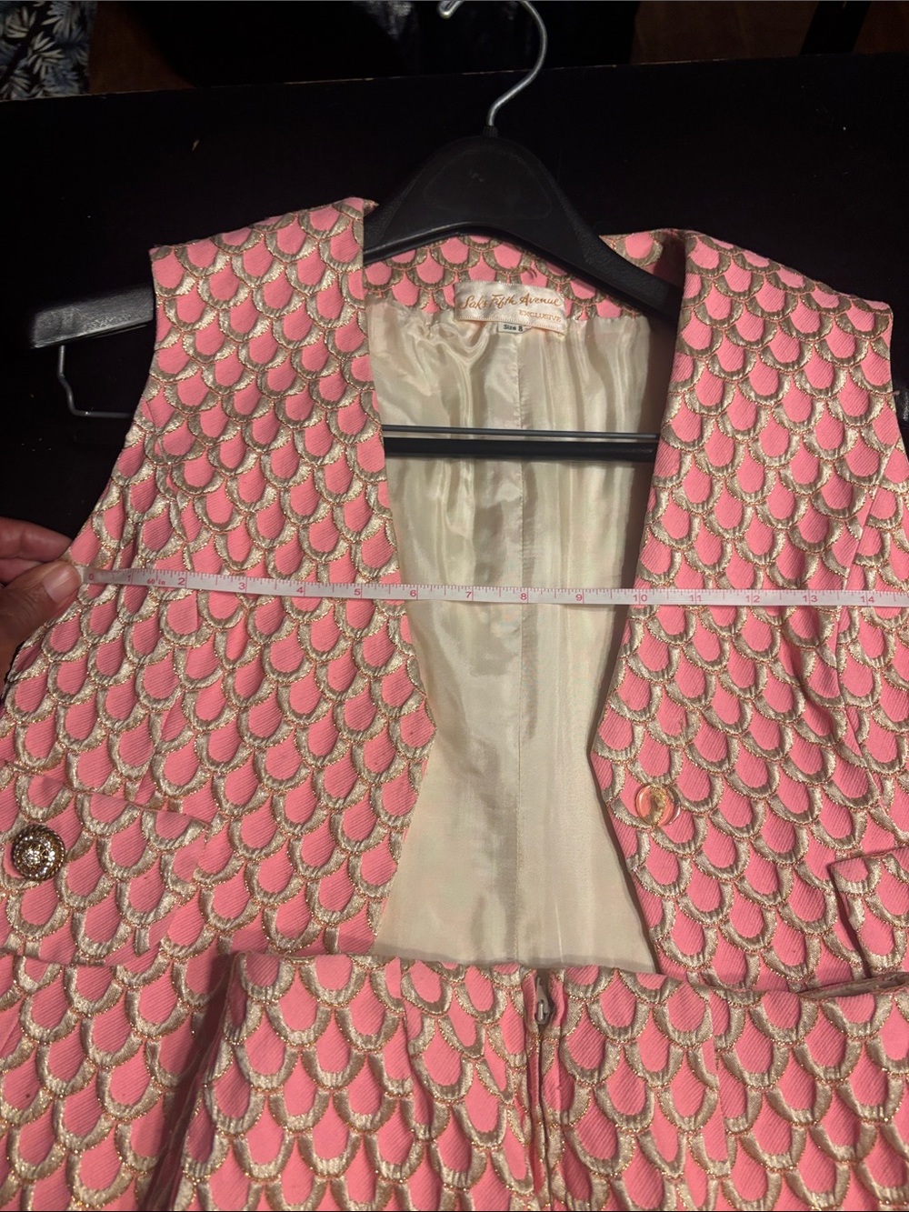 Saks Fifth Avenue vintage 2pcs pants suit - Picture 13 of 13